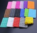 Silicone Suction Pad Phone Holder Self-Adhesive Double Side Rubber Mat | Adhesive Rubber Suction Holder Silicon Square Silicon Pad For mobile phone. 