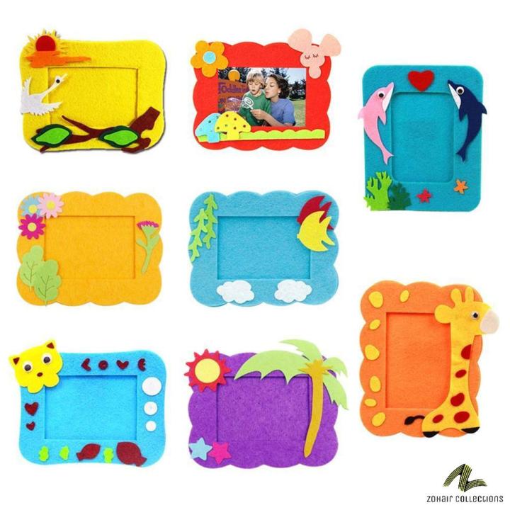 Photo Frames Cartoon Shape for Children Picture for Home decoration in Random Color