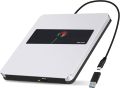 NOLYTH External CD Drive for Mac USB C SuperDrive for Apple, Portable DVD Drive Player for Laptop, Slim CD Burner Optical CD/DVD Drives Disk Reader for PC MacBook Computer Desktop A-AS-187 Drivee. 