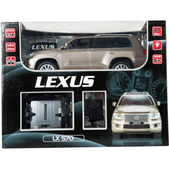 Remote Control Ride On Car Lexus LX 570 Toddler 4WD Remote Control Ride On Car | Black &  Golden