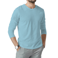 MK Garments - Long Sleeves Round Neck Plain Tshirts For Men. 