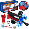 Spiderman Web Dart Shooter With Darts Launcher - Avengers Spiderman Toy - Toys For Boys. 