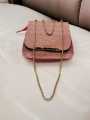 LADIE DOUBLE CHAIN SHOULDER BAG. 