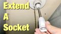 E27 To E27 Flexible Extend Extension LED Light Bulb Lamp Base Holder Screw Socket Adapter Converter. 