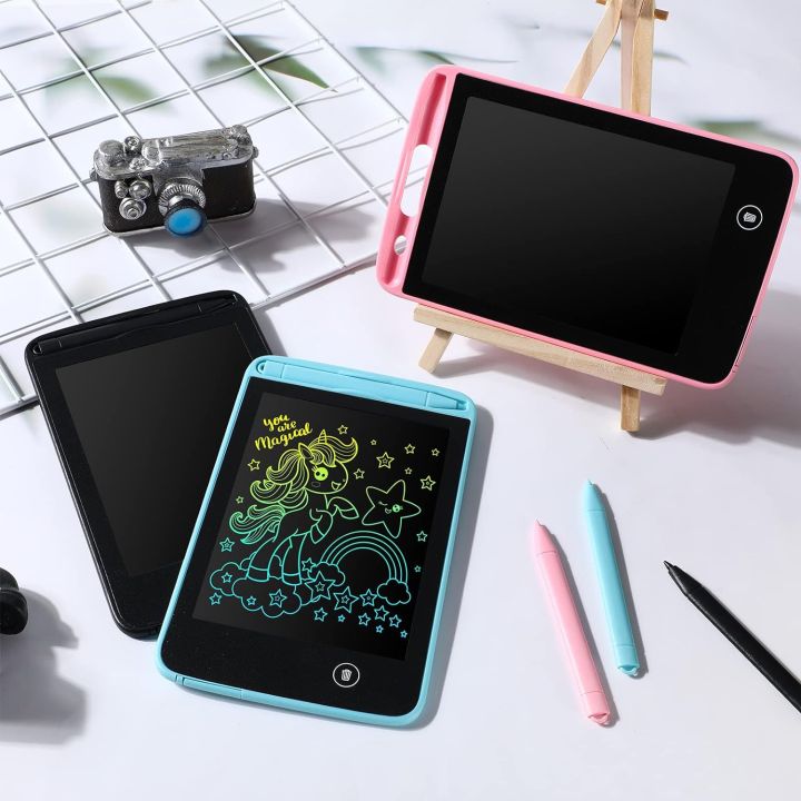 Kids'%20LCD%20Writing%20Tablet%206.5/10/12%20Inch%20-%20Colorful%20Educational%20Drawing%20Board%20with%20Erase%20Button,%20Unisex%20Drawing%20Pad%20for%20Kids%201-4%20Years%20-%20Image%209