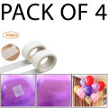 Sticky Glue Dots Balloons Accessories Happy Birthday Party / Wedding Decors Supplies Balloons Glue Dots Coins - 100Pcs. 