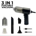 Mini Portable 3 In 1 Powerful Cordless Vacumm Cleaner Duster Blower Air Pump. 