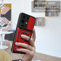 PlusCase for Infinix Note 50 / Note 50 Pro 4G Phone Casing Slide Lens Armor Case Shockproof Stand Holder Camera Protect Back Cover. 