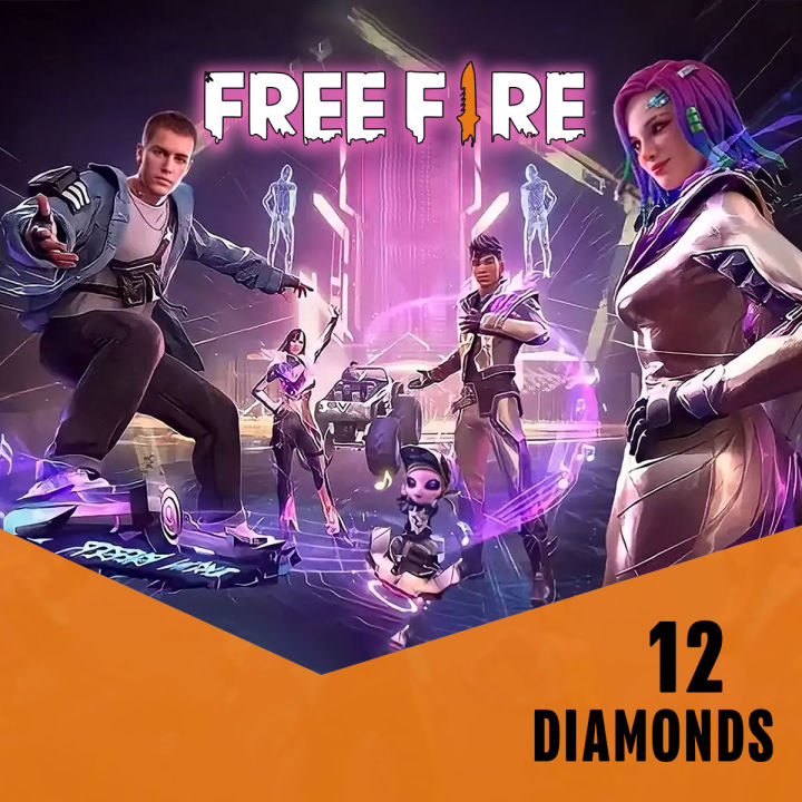 Garena Free Fire Diamonds 12