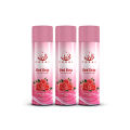 Coral Air Freshener Red Rose Pack Of 3 - 300ML Big Bottle Car, Home, Office Spray. 