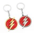 1 Pack Flash Keychain Superhero Alloy Amulet Pendant Men Women Sport Style Car Keychain Backpack Accessories Chaveiro. 