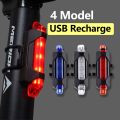 COD Ready Stock Bicycle Light USB Charging ilaw Sa Bike Tali light Blinker Bikes. 