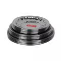 18 Pieces Stainless Steel Plates Set Rice, Curry, Sweet 3 Sizes 7, 8 & 9 6 pc each size Riko Style. 