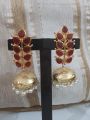 Pearl Leaf Jhumkiyan. 