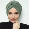 Suede Head Scarf for Women Muslim Cross Twist Hijab Cap Female Turban Africa Wrap Turbante Bonnet Islamic Clothing Accessories. 