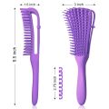 1 pcs Detangler Brush for Curly Hair-Hair Brush-Brush for Thick or Wet Hair. 