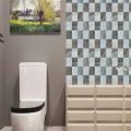 DIY Kitchen Bathroom Bathroom Simulation Wall Tile Waterproof Wallpaper, Peel and Stick Tile Backsplash Wall Tiles 8"x8" (6 Sheets). 