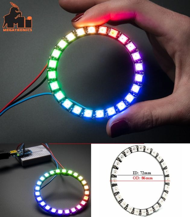 NeoPixel%20Ring%2024bit%20WS2812%205050%20RGB%20LED%20Integrated%20Drivers%20full%20color%20lights%2024%20-%20Image%202
