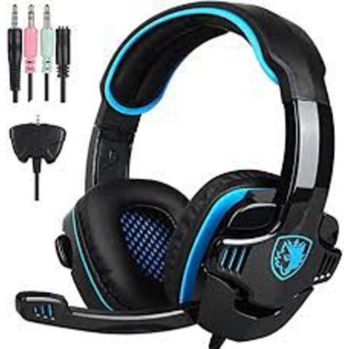 Visit the SADES Store 4.2 out of 5 stars2,731Reviews Sades Wired 3.5mm Stereo Universal Gaming Headset with Microphone (SA708 GT) - Black/Blue