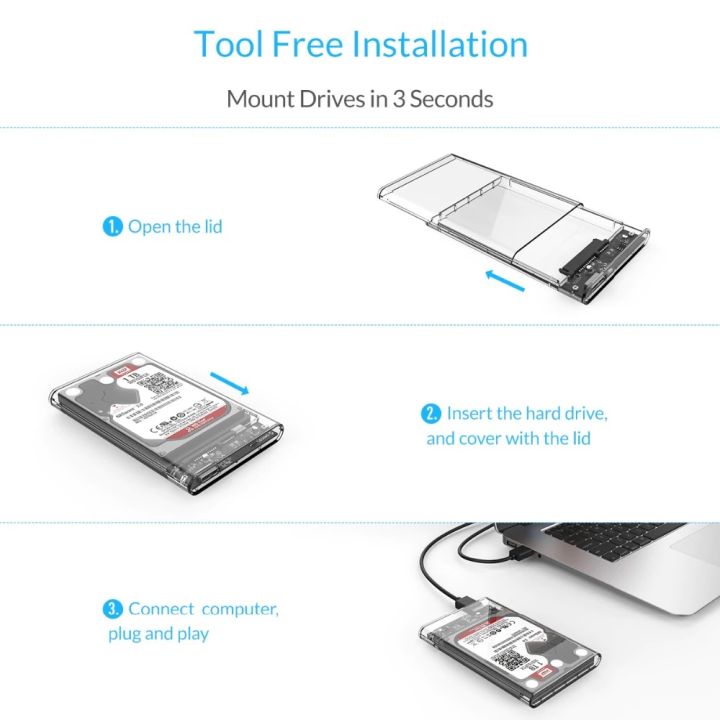 Speed-X%20HD-2025U3%202.5-Inch%20External%20Hard%20Drive%20Enclosure%20with%20USB%203.0%20Interface,%20Transparent%20Crystal%20Case%20for%20SATA%20HDD%20-%20Image%207