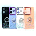 Tecno Spark 10 Back Cover - Tecno Spark 10C Back Cover Mulitcolour Ladies Glitter Cover For Spark 10C. 