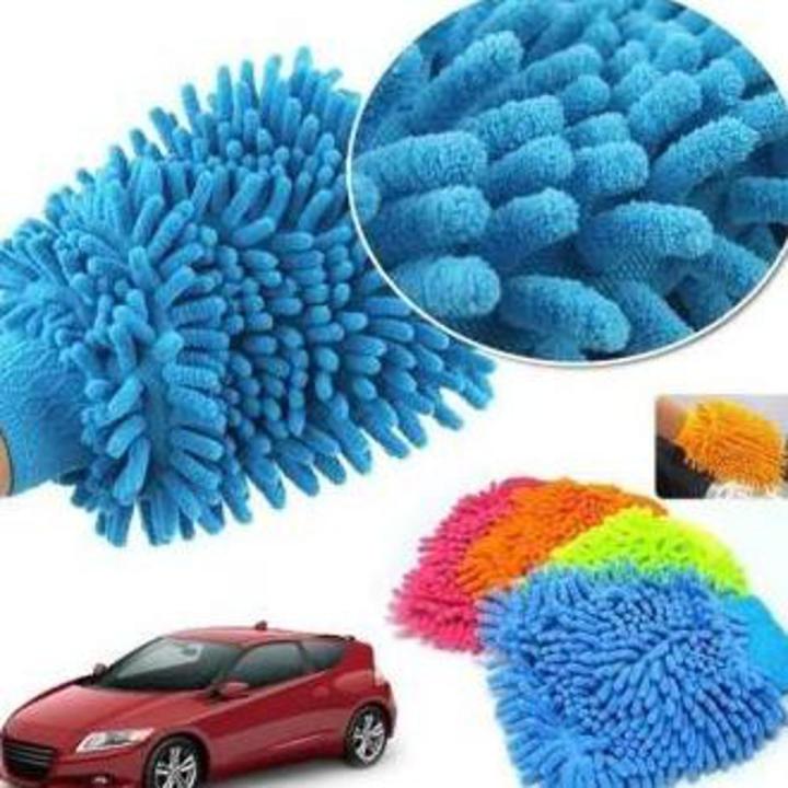 Microfiber Car Wash Mitt Gloves,Dust Cleaning Gloves,Vehicle Washing