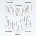 Pearl Wedding Hair Pins wedding pins pearls hair pins white pearl wedding accessories bridal hair accessories. 