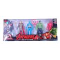 Marvel Superheroes Collection 5 Pcs Set With Accessories Included - Multicolor - H10642. 