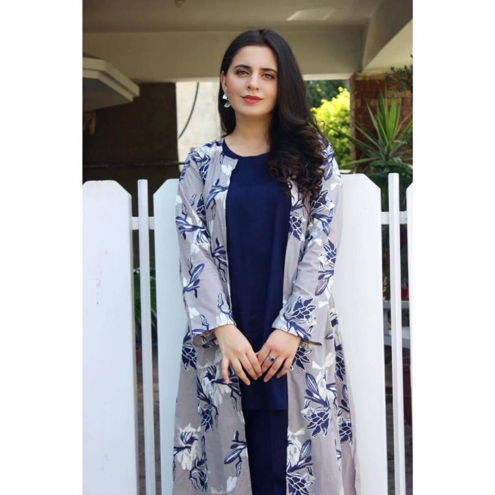 New Arrival Fashion Designer Gown Dress with Shirt and Trouser - 3 PCs (Ready to Wear / Readymade) for Women 2023