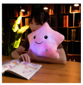 LED Star Pillow Furniture Glow Light Up Cushion Plush Toy Kids Gift Home Decor. 