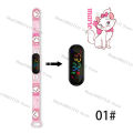 Disney The Aristocats children's watches cartoon character Marie Cat LED Waterproof Electronic Sports Bracelet Watch kids gifts. 