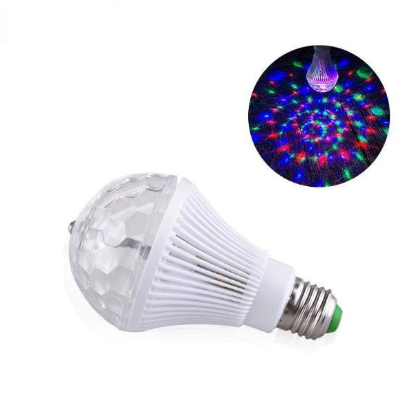 3W 85-265V Dancing RGB Fullcolor Rotating Lamp Multicolor Auto Rotating ...
