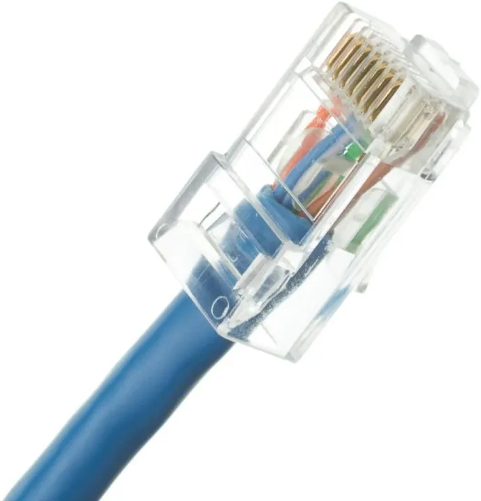Cat6e%201%20Meter%20100%25%20Copper%20Ethernet%20Cable,%2023AWG%20Network%20Cable%20with%20RJ45%20Gold%20Plated%20Connector,%204%20Pair%20Stranded%20Bare%20Copper,%20Bootless%20Unshielded%20Twisted%20Pair%20(UTP)%20Internet%20Patch%20Cable,%20Blue,%20Cable%20Wholesale%20-%20Image%203