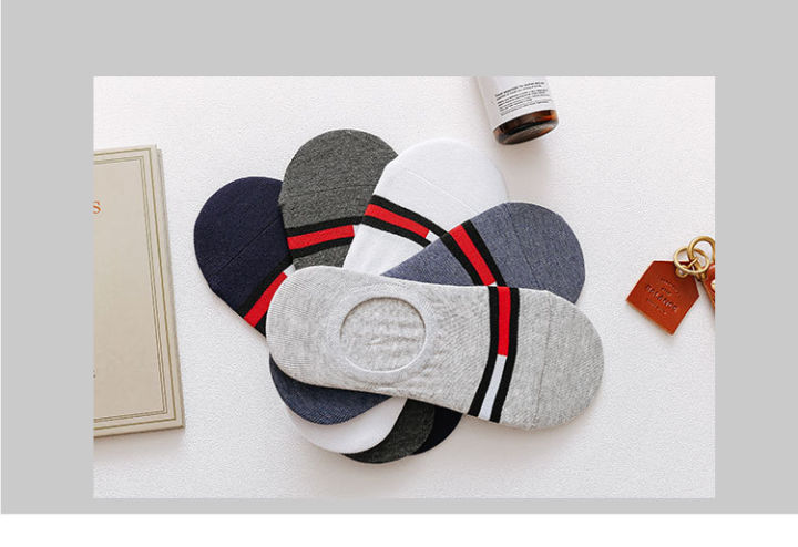 ROMA%20-%20Pack%20of%202,4%20Pair%20Flexible%20casual%20boat%20cotton%20Loafer%20short%20socks%20for%20men%20-%20Image%207