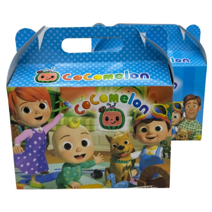 COCOMELON THEME GOODY BOX FANCY - PACK OF 10 GOODY BOX