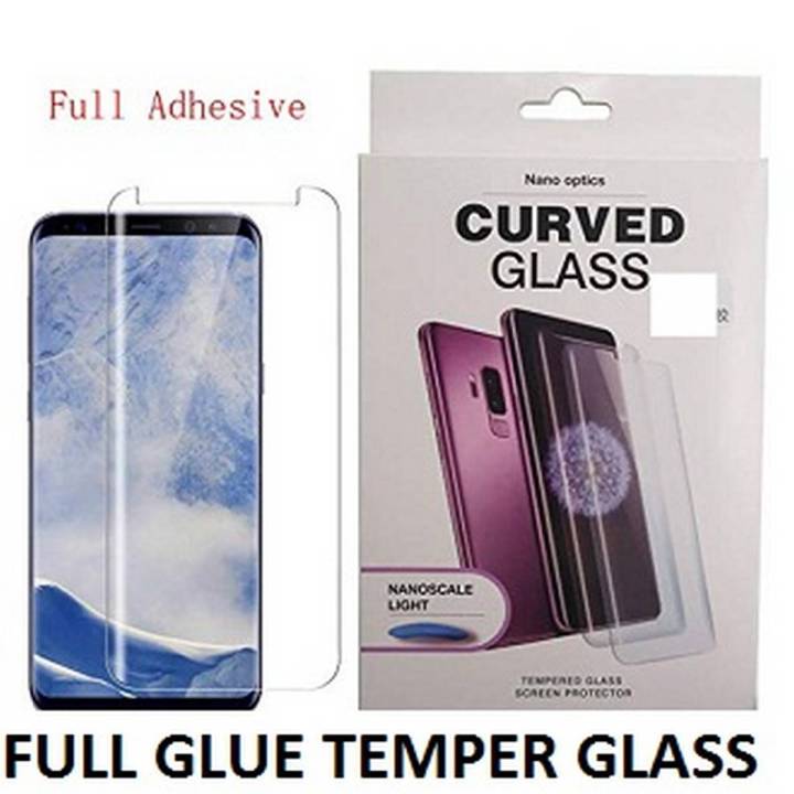 Samsung Galaxy s9 plus Uv Glass Tempered Screen Protector Glass Full 100% Original