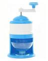 Manual Ice Crusher Manual Ice Crusher Machine Gola Maker For Home Easy To Use For Ladies - Blue. 
