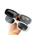 Classic Rectangle Frame Sunglasses for Women & Men| Vintage Small Square Sunglasses. 