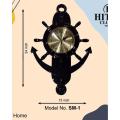 Ship Anchor Steering pendulum Style Wall Clock. 