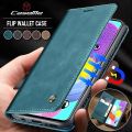 CaseMe High Quality Retro Magnetic Flip Leather Case for Samsung Galaxy S25 S24 S23 S22 S21 S20 Ultra FE S10 S9 S8 Plus S7 Edge Phone Coque. 