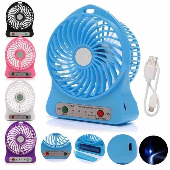 Hands Free Portable Fan- Mini Rechargeable Fan with USB Charging battery-Personal Fan Battery Operated Air Collar fan with 3 Level Air Flow, Home Office Travel Indoor Outdoor (Multi color)