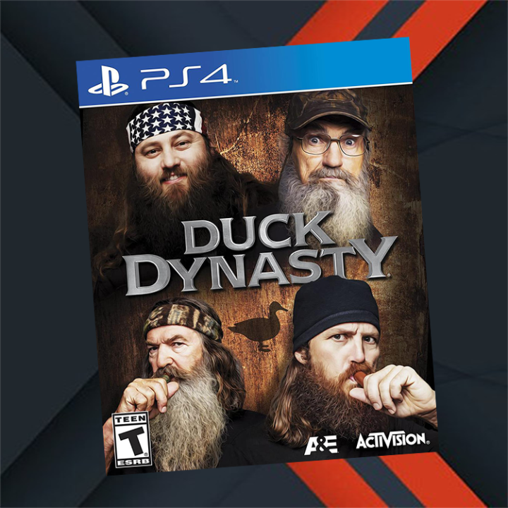 PLAYSTATION 4 DVD DUCK DYNASTY PS4 GAME