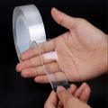 Silicone Double Sided Nano Tape, Reusable Invisible Transparent Waterproof Dual Self Adhesive washable strong Dual Sided Gel Nano Tape, Elastic Rubber Tape Leak Seal, Multifunctional Double Adhesive Nano Sticky Self Adhesive Double Tapes. 