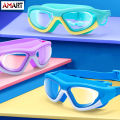 Kids Swim Goggles Anti Flog No Leaking Tempered Swimming Glasses with Earplugs. 