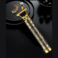 Vintage T9 Trimmer Professional Dragon Style Metal Rechargeable Electric Hair Clipper Cutting Machine Men Zero Gapped Hair Clipper and Hair Trimmer Professional Cordless Haircut Electric USB Charging Beard Trimmer and styler for Men Note random color will. 