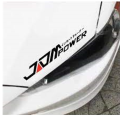 JDM Power BLACK Color Sticker For Car Bonnet Bumper Universal Pvc Vinyl Cut Sticker. 