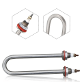 U Shaped Electric Water Heater Element 220V 200W Stainless Steel Heating Rod for Incubator, Geysers & Boilers Rust Resistant Stainless Steel Water Heater Element. 