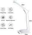 Desk Lamp, LED Touch Sensitive Table Lamp Eye Protection Table Light with USB Charging, 3 Level Dimming Energy-Saving 360° Spin Gooseneck Lamp. 