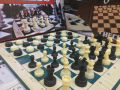 Draughts and checkers 2 in 1 board game-2in1 Draughts & Checkers Board Game Heavy Laminated Board Draughts And Chess Board Game. 