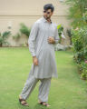 Peter Sham Shalwar Kameez K-02 L.Grey. 